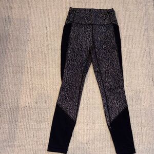 Black and white Leggings